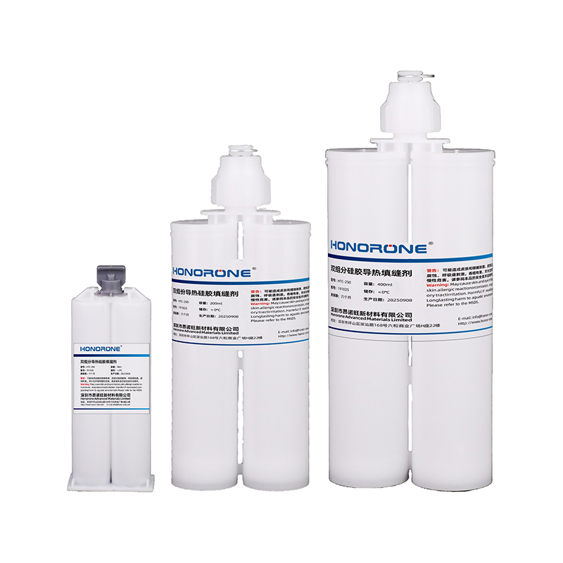 Two-component thermal gap-filler